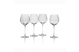 Cheers White Wine Glasses, Set of 4