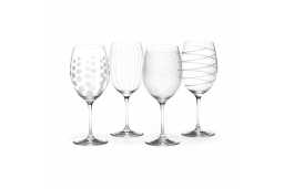 Cheers Red Wine Glasses, Set of 4