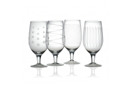 Cheers Iced Beverage Glasses, Set of 4