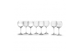 Cheers Balloon Glasses, Set of 8